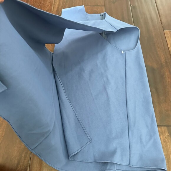 Tibi V-Neck Sleeveless Blouse Blue Size 00 Women - Picture 5 of 7